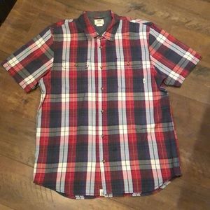 Vans Short Sleeve Button Up